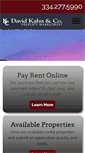 Mobile Screenshot of davidkahnrentals.com